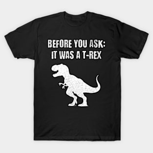 Funny Arm Amputee Dinosaur T-Rex T-Shirt